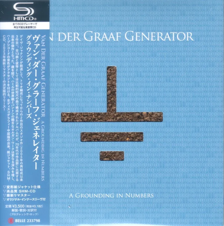 Van Der Graaf Generator - A Grounding In Numbers (2011) {2023, Japanese Limited Edition}