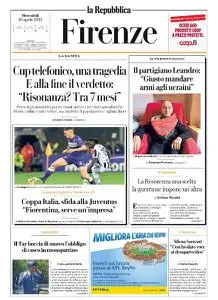 la Repubblica Firenze - 20 Aprile 2022