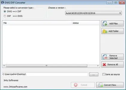3nity DWG DXF Converter 1.1.2 Portable