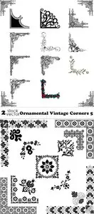 Vectors - Ornamental Vintage Corners 5