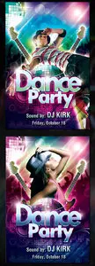 Dance Party Flyer