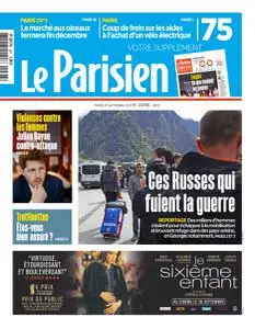 Le Parisien du Mardi 27 Septembre 2022