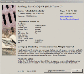 Bentley StormCAD V8i (SELECTseries 2) 08.11.02.75