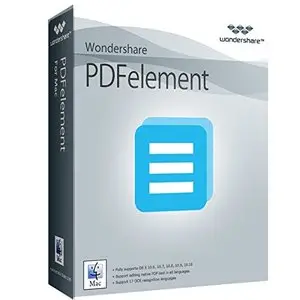 Wondershare PDFelement with OCR Plugin 5.4.7 Multilangual Mac OS X