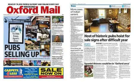 Oxford Mail – May 29, 2021