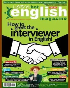 Hot English • Number 161 • Issue 10/2015 • MAGAZINE with AUDIO