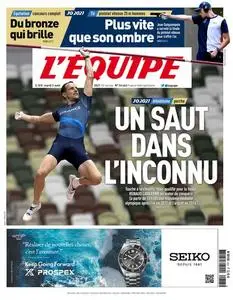 L’equipe du Mardi 3 Août 2021