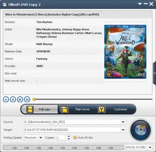 Xilisoft DVD Copy 2.0.1.0831