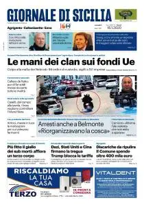 Giornale di Sicilia Agrigento Caltanissetta Enna - 16 Gennaio 2020