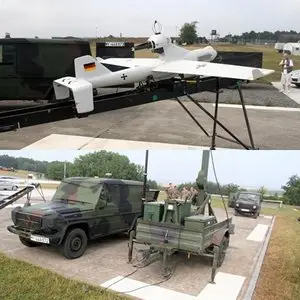 LUNA UAV and Support Unit Vehicles