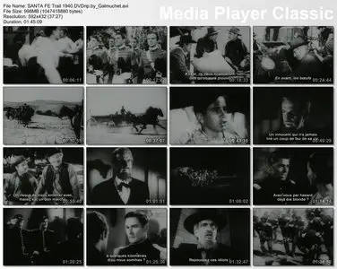 (Michael CURTIZ) Santa Fe trail [DVDrip] 1940