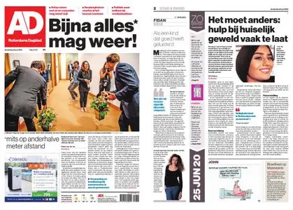 Algemeen Dagblad - Rotterdam Stad – 25 juni 2020