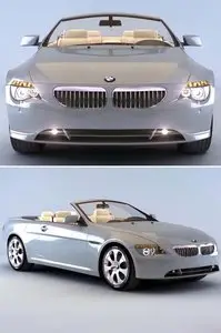 BMW 6 Convertible - 3D Model