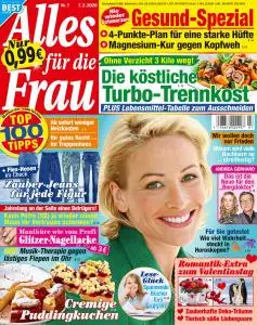 Alles für die Frau Nr.7 - 7 Februar 2020