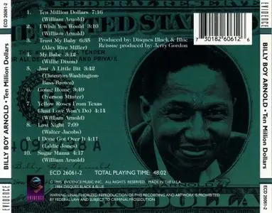 Billy Boy Arnold - Ten Million Dollars (1984) {1995, Reissue}