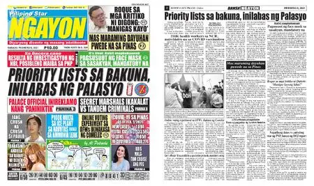 Pilipino Star Ngayon – Pebrero 06, 2021