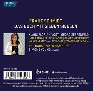 Simone Young Philharmoniker Hamburg - Franz Schmidt: Das Buch mit sieben Siegeln (2015)