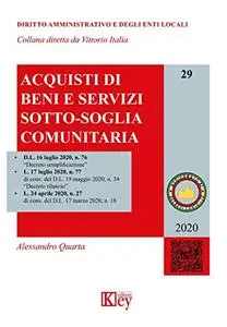 Acquisti di beni e servizi sotto-soglia comunitaria