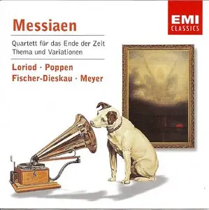 Olivier Messiaen: Quatuor pour la fin du temps (recorded 1990, with Yvonne Loriod on the piano)