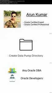 Oracle database utilities - Perform data export / Import