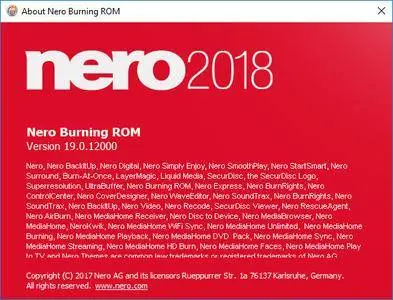 Nero Burning ROM & Nero Express 2018 19.0.12000 Multilingual Portable