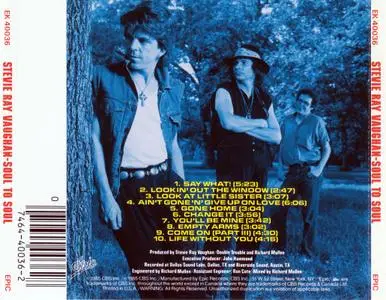 Stevie Ray Vaughan & Double Trouble - Soul To Soul (1985)