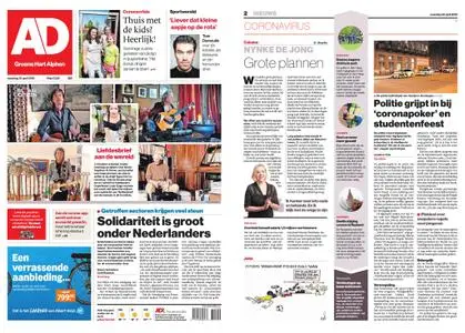 Algemeen Dagblad - Alphen – 20 april 2020