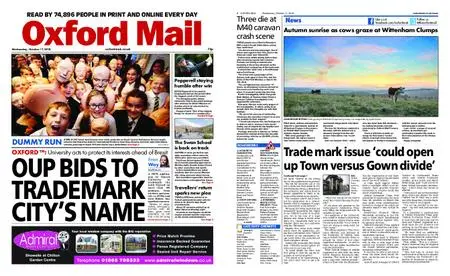 Oxford Mail – October 17, 2018