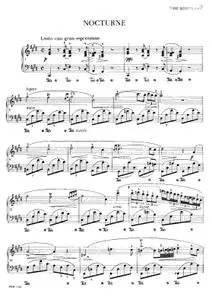 Nocturne No.20 in C-sharp minor (Posthumous)