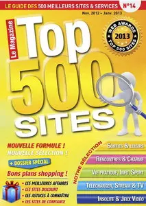 Top 500 Sites Internet No.14 - Novembre 2012/Janvier 2013