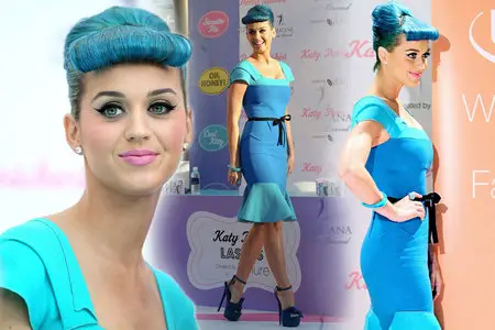 Katy Perry - Launches her 'False Lash Range by Eylure' in Glendale February 22, 2012