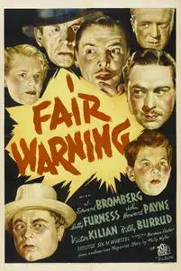 Fair Warning (1937)