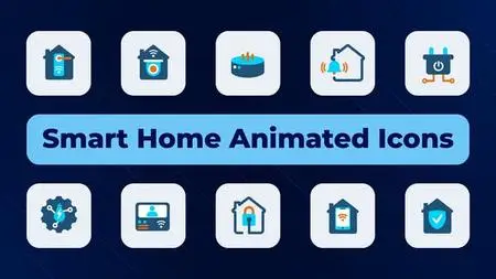 Smart Home Animated Icons 50941995