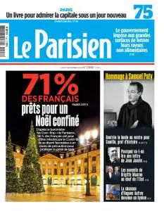 Le Parisien du Lundi 2 Novembre 2020