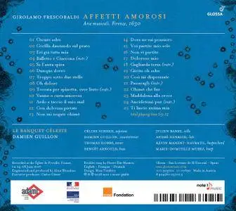 Girolamo Frescobaldi - Affetti amorosi - Le Banquet Celeste, Damien Guillon (2018) {Glossa GCD 92370 Official Digital Download}