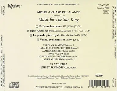 Ex Cathedra, Jeffrey Skidmore - Michel-Richard De Lalande: Music for the Sun King (2002)