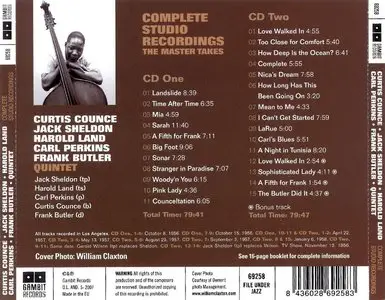 Curtis Counce Quintet - Complete Studio Recordings. The Master Takes (1956-58) [2CD] {2007 Gambit}