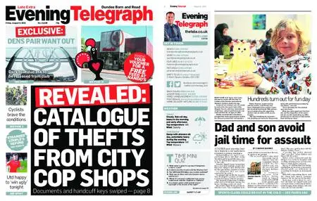 Evening Telegraph Late Edition – August 09, 2019