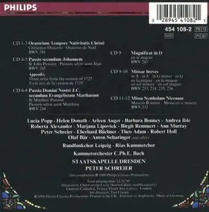 Peter Schreier, Staatskapelle Dresden - Johann Sebastian Bach: The Great Choral Masterpieces [12CDs] (1996)