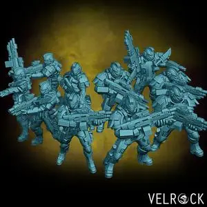 Velrock Art - Tempest Guardsmen Knights Order