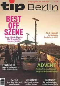 tip Berlin Stadtmagazin No 25 vom 21 November bis 04 Dezember 2013