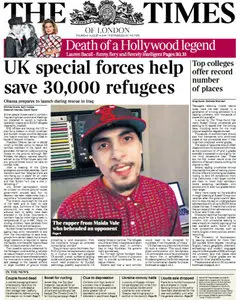 The London Times August 14 2014
