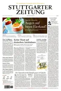 Stuttgarter Zeitung Stadtausgabe (Lokalteil Stuttgart Innenstadt) - 19. Juni 2019