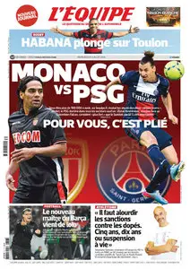 L'Equipe - Mercredi 24 Juillet 2013