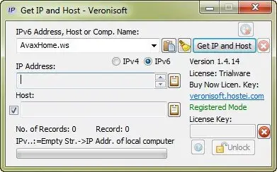 Veronisoft Get IP and Host 1.4.14 + Portable