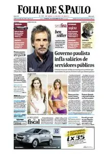 Jornal Folha de São Paulo - 24 de novembro de 2013 - Domingo