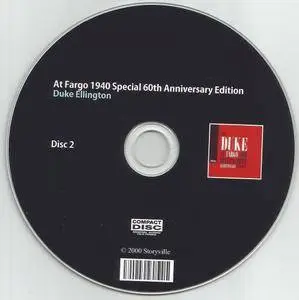 Duke Ellington - The Duke at Fargo 1940: Special 60th Anniversary Edition (2000) {2CD Set, Storyville 84385-38932 1}