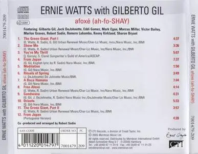 Ernie Watts & Gilberto Gil - Afoxe (1991) {CTI}