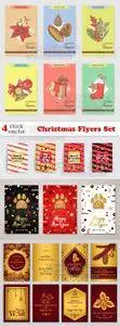 Vectors - Christmas Flyers Set