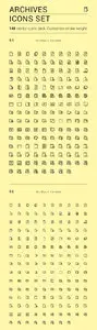 The Icons Vector Set - Archives